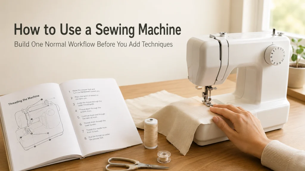 How To Use A Sewing Machine