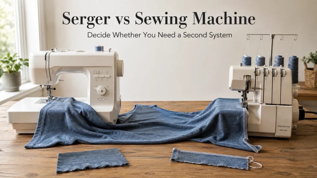 Serger Vs Sewing Machine
