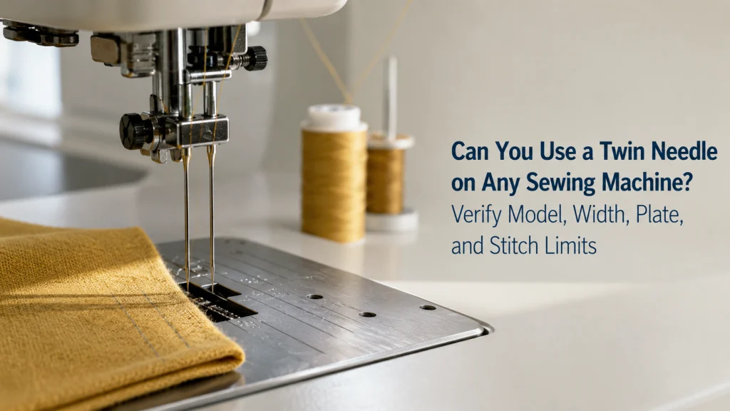 Can You Use A Twin Needle On Any Sewing Machine