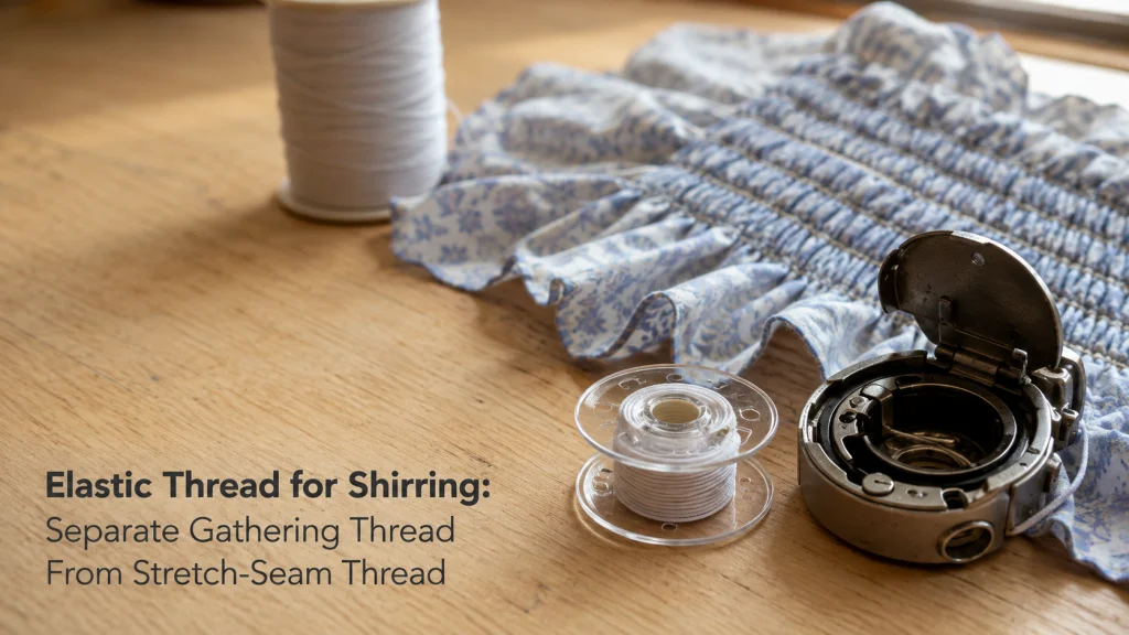 Elastic Thread For Shirring