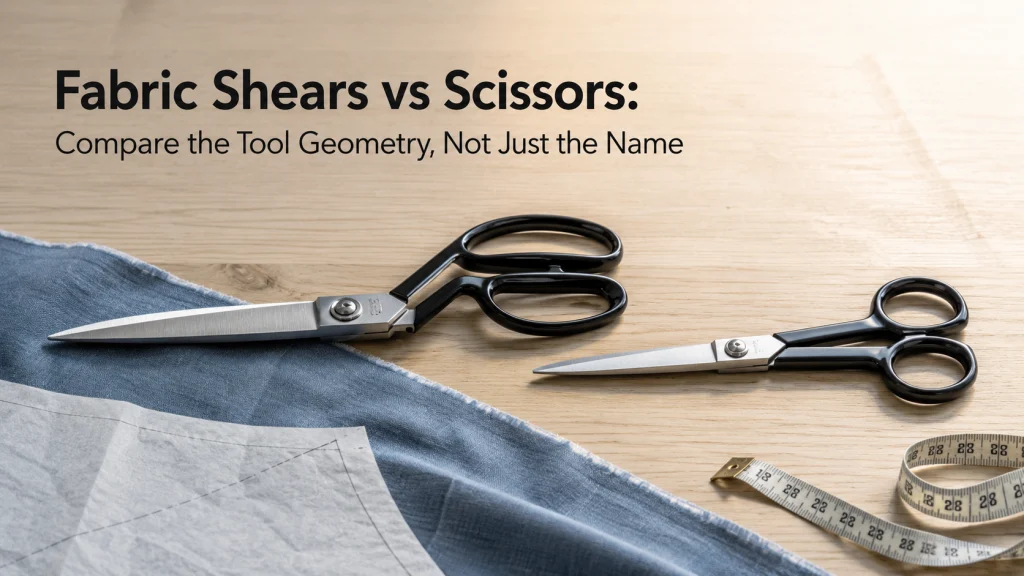 Fabric Shears Vs Scissors