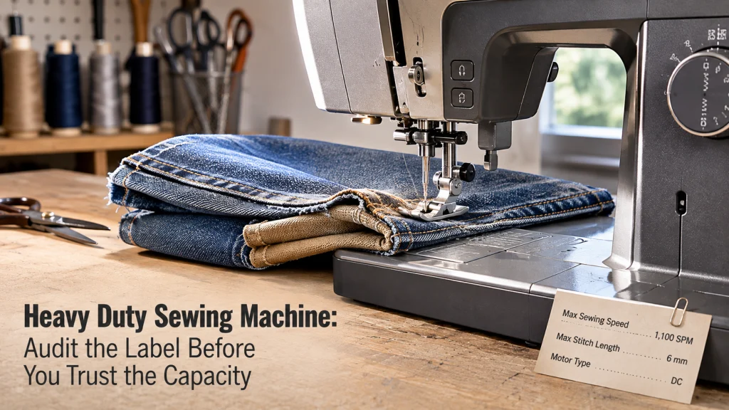 Heavy Duty Sewing Machine