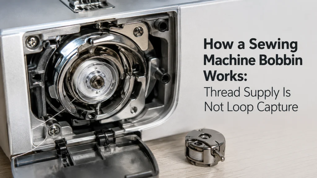 How A Sewing Machine Bobbin Works