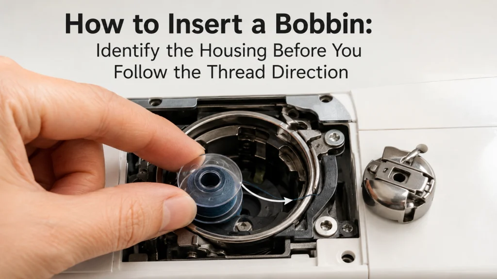 Inserting A Bobbin