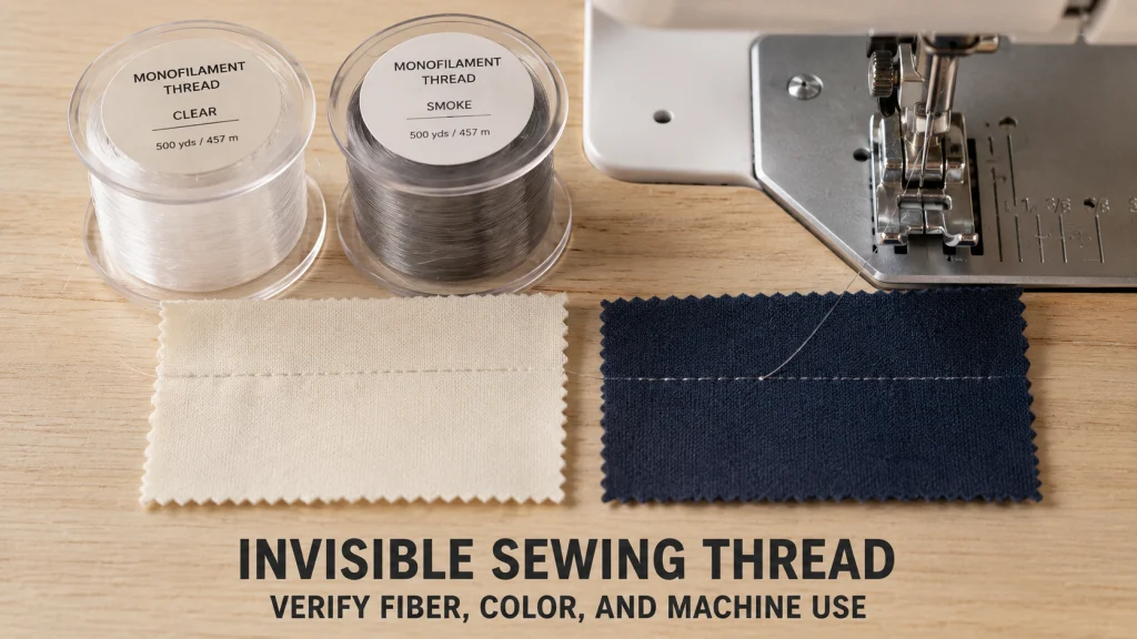 Invisible Sewing Thread