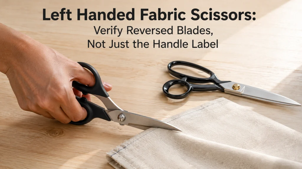 Left Handed Fabric Scissors