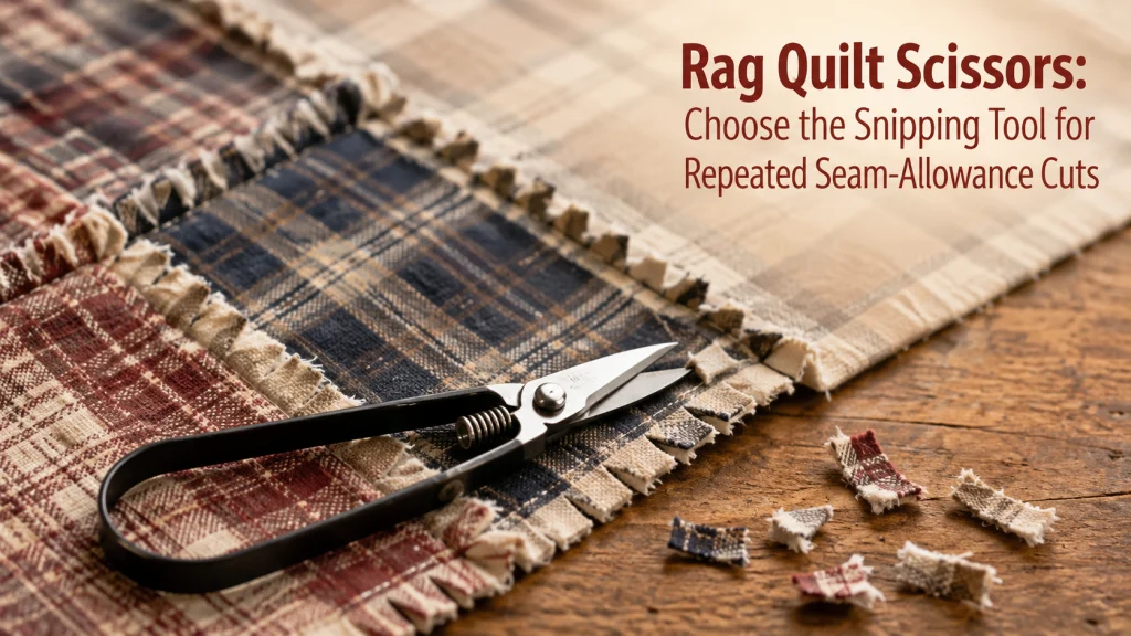 Rag Quilt Scissors