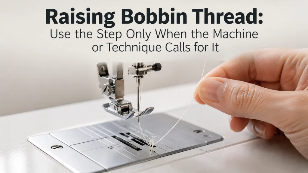 Raising Bobbin Thread