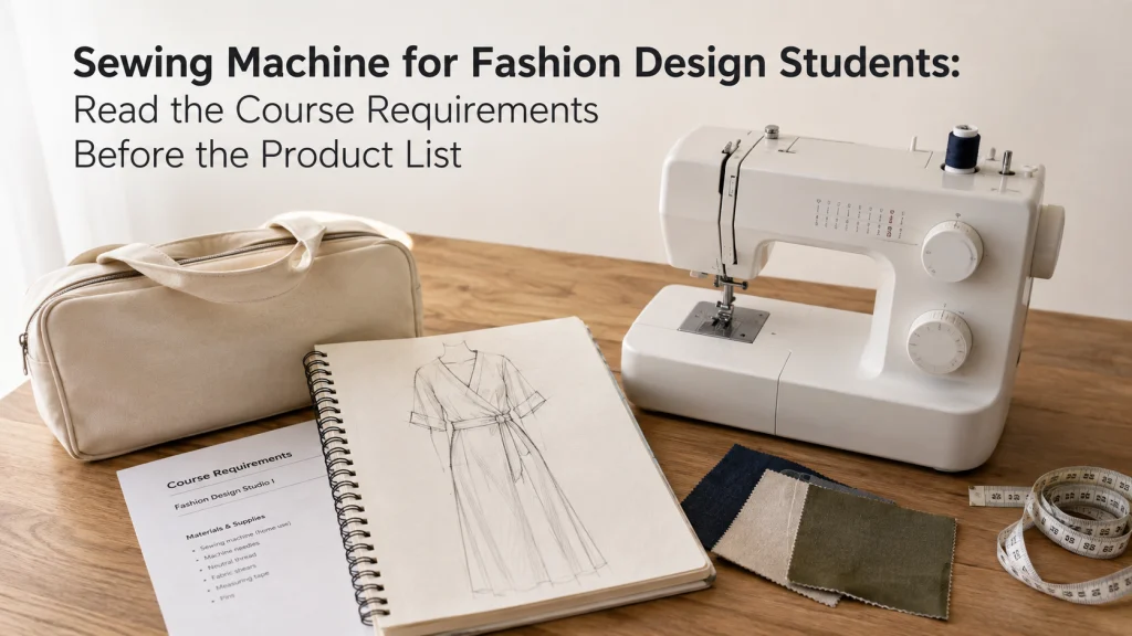 Sewing Machine For Fashion Design Students