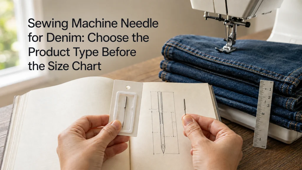 Sewing Machine Needle For Denim