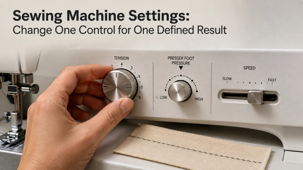 Sewing Machine Settings
