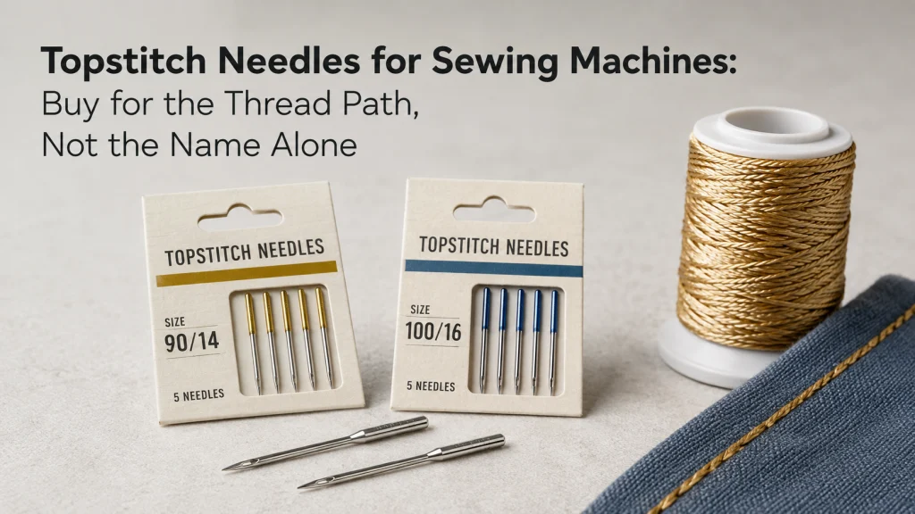 Topstitch Needles For Sewing Machines