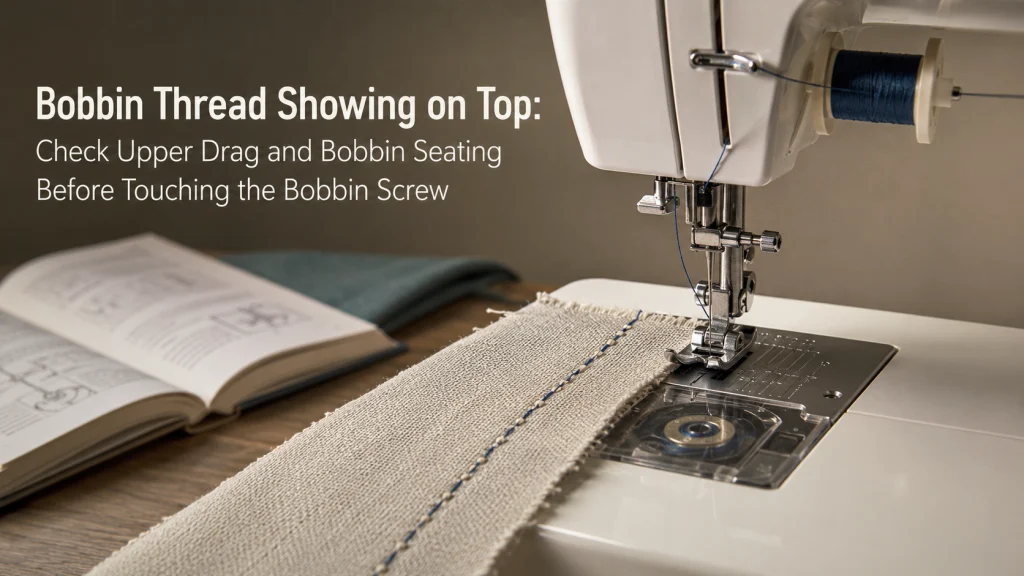 Bobbin Thread Showing On Top