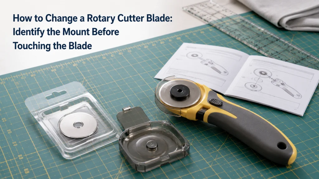 How To Change Rotary Cutter Blade