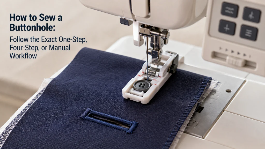 How To Sew A Buttonhole