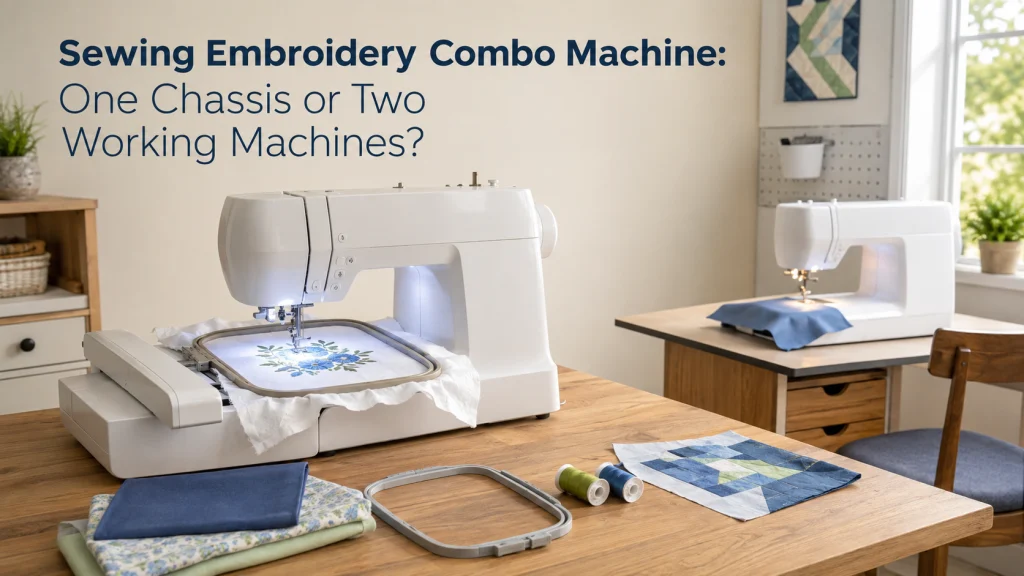 Sewing Embroidery Combo Machine