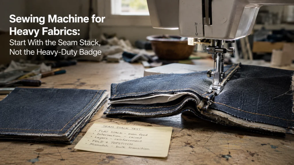 Sewing Machine For Heavy Fabrics