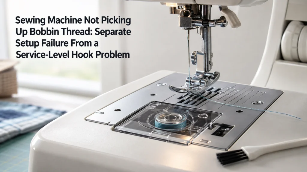 Sewing Machine Not Picking Up Bobbin Thread