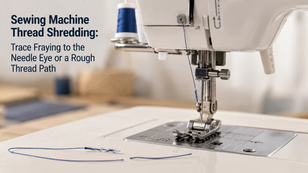 Sewing Machine Thread Shredding