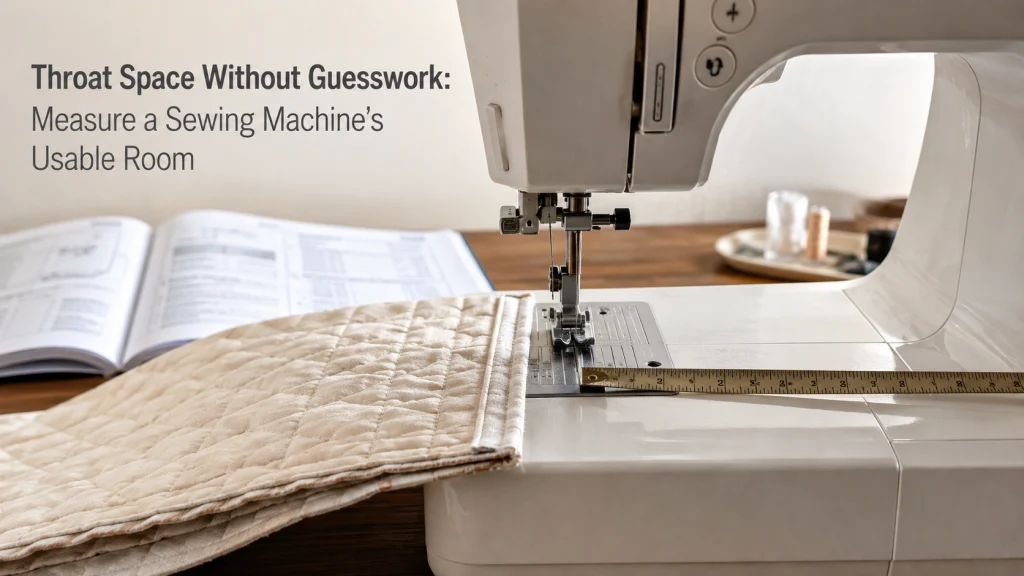 Sewing Machine Throat Space
