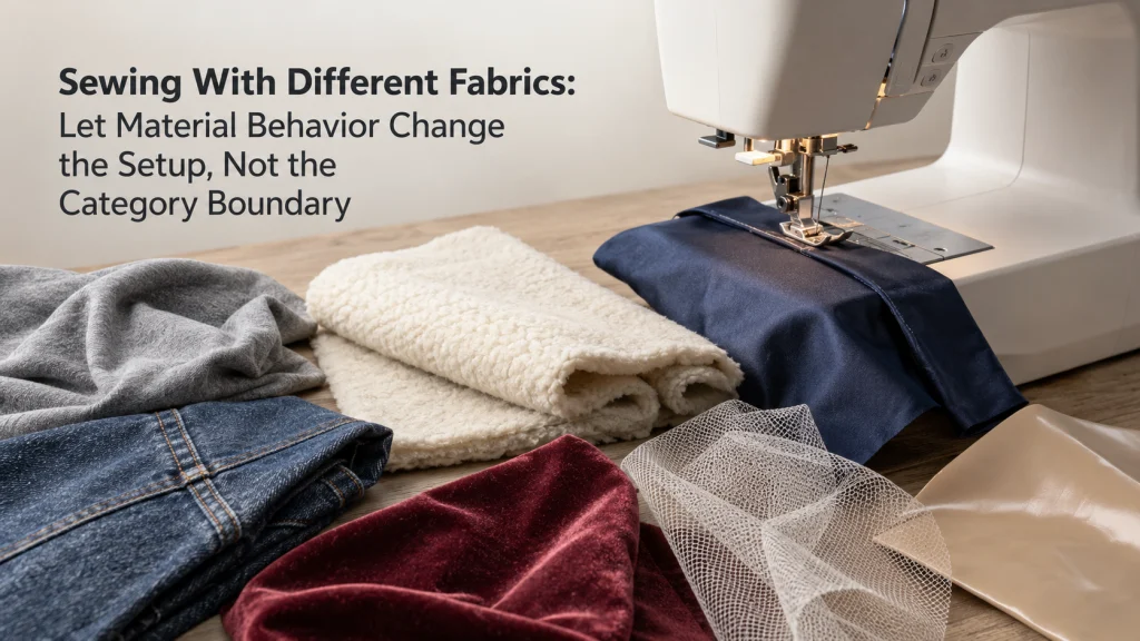 Sewing With Different Fabrics